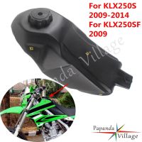 ถังน้ำมันน้ำมันก๊าซมอเตอร์ไซค์สำหรับ Kawasaki KLX250S KLX250SF 2009-2014 2009มอเตอร์ไซค์วิบากมอเตอร์ครอส MX Enduro ถังน้ำมันเชื้อเพลิงถังน้ำมัน