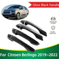 Haywood1 for Citroen Berlingo 2019 2020 2021 2022 Rifter Door Handle Cover Styling Sticker Car Accessories