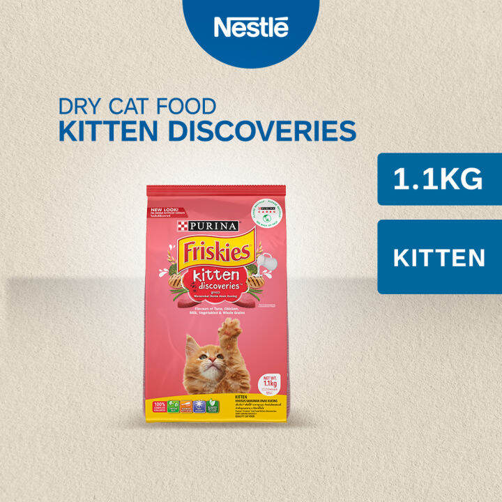 PURINA FRISKIES Kitten Discoveries Best Kitten Dry Food Dry Food for