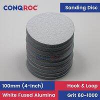 【LZ】❈✑☏  Sanding Discs 100-Piece 100mm (4-Inch) White Fused Alumina Dry Sandpapers Hook and Loop