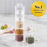 Spice tower ขวดเครื่องเทศ ขวดใส่เครื่องเทศ 6 ชั้น