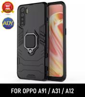 ❌รับประกันสินค้า❌ Case Oppo A91 / A92 / A53 / A12 / A31 / Oppo A31 / Oppo A12 / Oppo A92 / Oppo A53 เคสออฟโป้ A31 A12 A91 เคสไฮบริด แหวนตั้งได้ เคสหุ่นยนต์