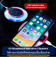 ⚡? แท่นชาร์จโทรศัพท์มือถือไร้สาย ที่ชาร์จไร้สาย ที่ชาร์จไร้สายสำหรับ iPhone และสมาร์ทโฟน QI Standard Wireless Charger (สำหรับรุ่นที่รองรับเท่านั้น)