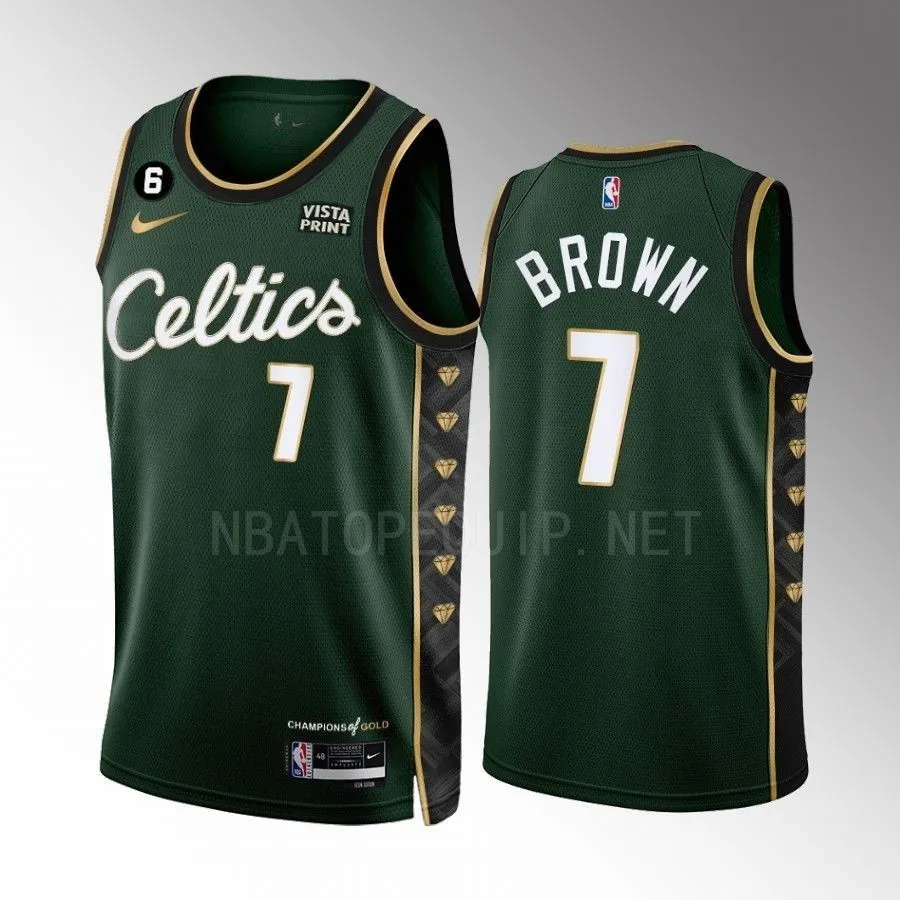 NEW!! Nike/Jordan '21-'22 Black Boston Celtics Jaylen Brown Jersey