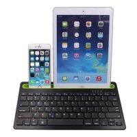 คีย์บอร์ด Razeak Ws-Bk102 บูลทูธ วางโทรศัพท์ ชาร์จแบตได้ในตัว Bluetooth Multi-Device Keyboard Window/Mac/Android/iOs