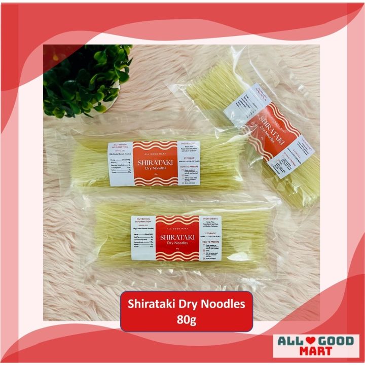 Shirataki Dried/Dry Noodles 80g | Lazada PH