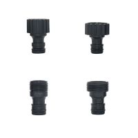 Garden Hose 16mm Nipple Connector Fitting 1/2 3/4 Thread Water Gun Nipple Garden Tap Coupler