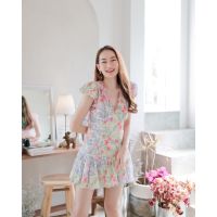 (ใส่โค้ด WBJSUY ลด80.-)Pastel Farwel Dress 690.