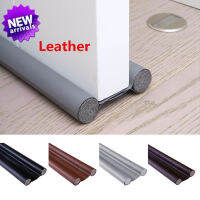 หนังอัพเกรด96ซม. แถบปิดผนึกด้านล่างประตูที่ยืดหยุ่นได้ Guard Sealer Draft Stopper Weatherstrip Wind Dust Blocker Protector