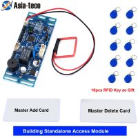 125Khz 13.56Mhz 2500 user RFID Proximity Access Control System Board Building intercom module Embedded Access Control module