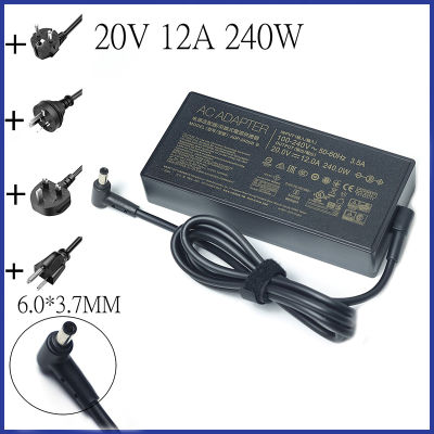 ADP-240EB B 20V 12A 240W AC Adapter เครื่องชาร์จแล็ปท็อปสำหรับ ROG 15 GX550LXS RTX2080แหล่งจ่ายไฟ6.0X3.7mm