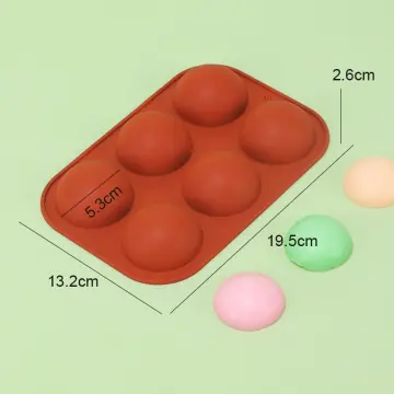 1pc Hemisphere Silicone Mold 15-cavity Mousse Mold Dessert Tools Half Ball  Silicone Mould Half Sphere Mold for Baking