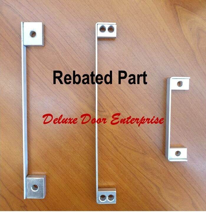 Rebated Part for smart door lock / digital door lock (for double leaf
