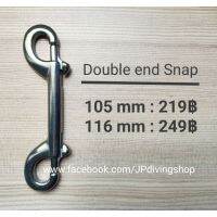 [คุณภาพดี]  DOUBLE END SNAP สแตนเลสอย่างดี GRADE 316 สำหรับการดำน้ำ