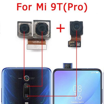 【✱2023 HOT✱】 anlei3 ด้านหน้าและด้านหลังกล้องหลังสำหรับ Xiaomi Mi 9T Redmi K20 Pro ชิ้นส่วนอะไหล่สายเคเบิลงอได้โมดูลกล้องหลัก
