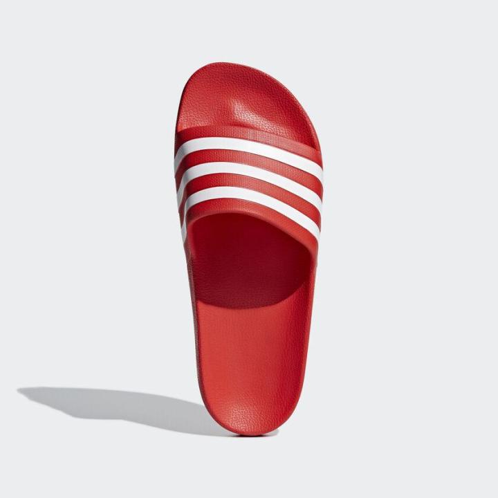 รองเท้าแตะ-adidas-adilette-aqua-สีแดงแถบขาว