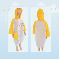 เสื้อกันฝนเด็ก ลายGUDETAMA เนื้อผ้า PVC ลิขสิทธิ์แท้   พร้อมสายรัดหมวก by Plasdesign