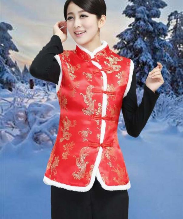 2023ชุดจีน-suples-แจ็คเก็ตเสื้อกล้ามผ้าฝ้ายผู้หญิงจีนใหม่ขายดีผ้าซาตินอบอุ่น