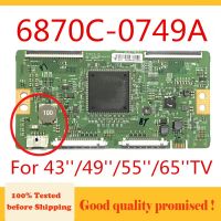 6870C-0749A TCON Board สำหรับทีวี LC650EQL-SLA1 120HZ 4K Logic Board ทีวีบอร์ด Tcon บอร์ดแสดงผลแบบดั้งเดิม V18 0749A 6870C UHD