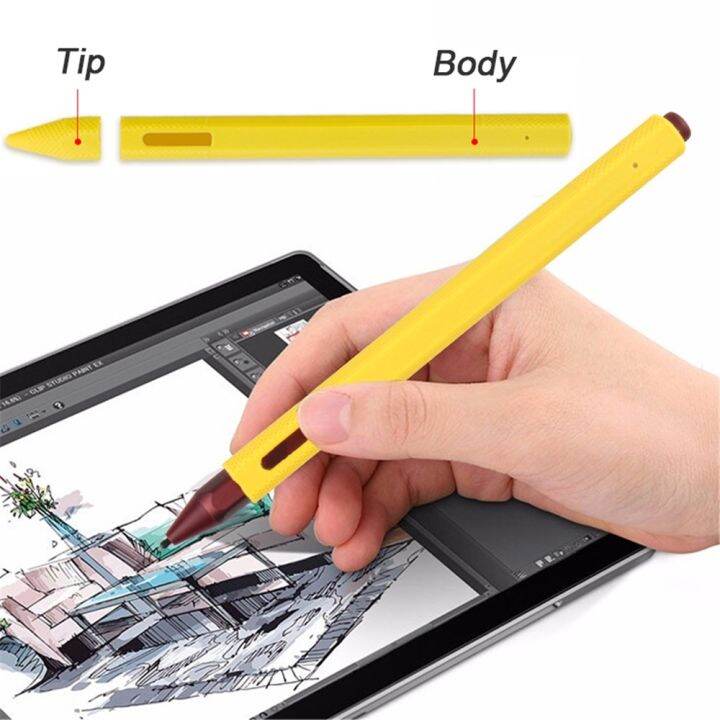 กล่องซิลิโคนกันฝุ่นสำหรับ-microsoft-surface-pen-stylet-pro-book