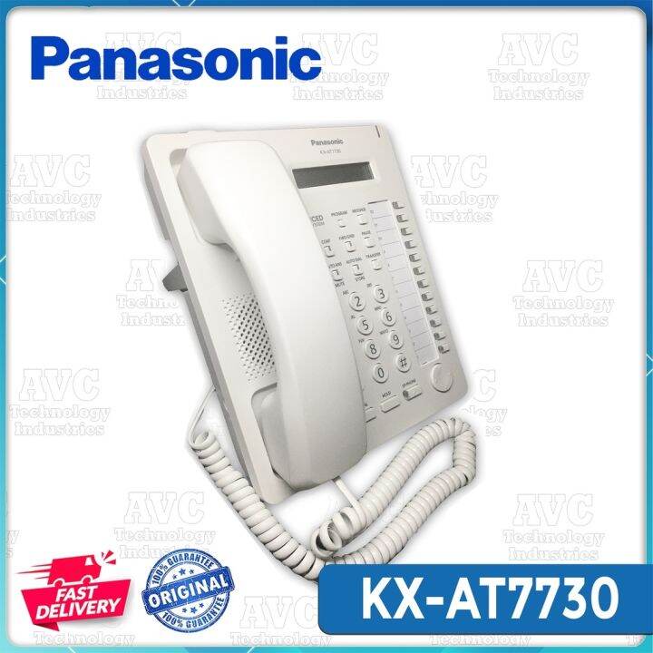 Brand New 100 PANASONIC ANALOGUE PROPRIETARY PHONE KX-T7730X-B KX ...