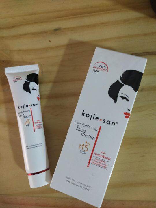 Kojie San Skin Lightening Face Cream SPF15 with hydromoist Lazada
