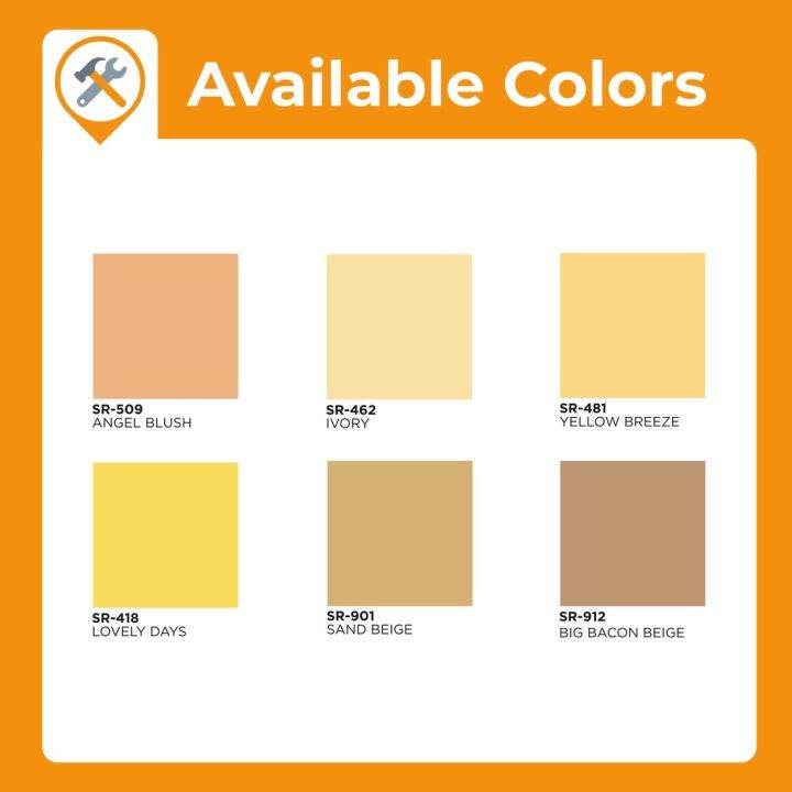 DAVIES Sun & Rain Elastomeric Paint (1 Liter) Assorted Colors (MAX. of 3 per Order) OP Lazada PH