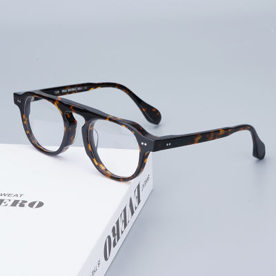 529รอบเต่ากรอบแว่นตาคุณภาพเดิม Handmade Acetate แว่นตาคลาสสิก Handmade แฟชั่นแว่นตา