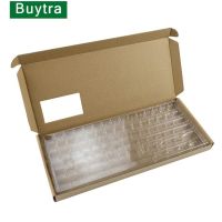1PC 2 Layers Keycap Storage Box Dustproof Washable Clear Lid Compartment Keycaps Collection Keyboard Set Organizer Boxes