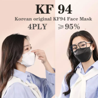 (ซื้อหนึ่งรับฟรี) 20/100PCS KF94ปาก Masker ป้องกันฝุ่นหมอกและ Breathable ป้องกันล้างทำความสะอาดได้ Facemask