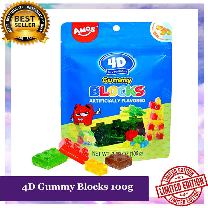 4D Gummy Blocks 100g | Lazada PH