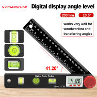 4 in1 Digital Display Angle Ruler Electron Goniometer Digital Protractor Angle Finder Woodworking Measuring Tool