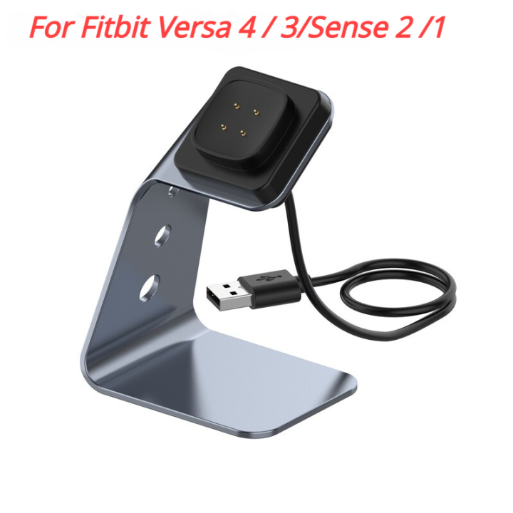 Caricabatterie Per Fitbit Versa 4/Sense 2/Versa 3/Sense – 2 Cavi Magnetici Con Protezione E Pellicola Inclusa