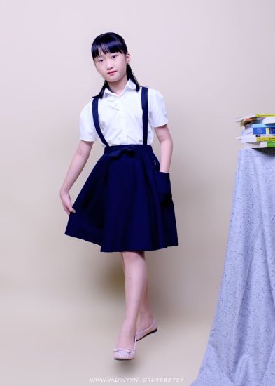 Váy đồng phục học sinh tiểu học DPC1-0050 Đồng phục Ngôi Sao