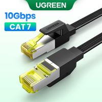 UGREEN Cat 7 10 Gbps Flat Ethernet สายเคเบิ้ลเชื่อมต่อความเร็วสูง