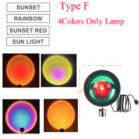 Z20 USB Sunset Lamp Sunset Projector Mood Light Living Room Bedroom Night Light Room Decor Bar Atmosphere Photography Background