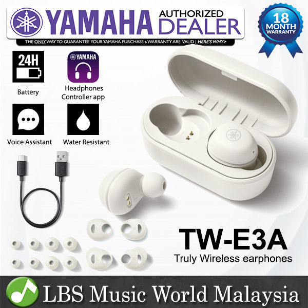 Yamaha TW E3A True Wireless Earbuds Earphones with Charging