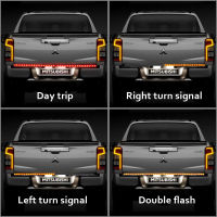 รถกระบะไฟ LED แถบด้านหลังไฟท้ายประกอบรถพ่วงโคมไฟเลี้ยวด้วย DRL ไฟเบรกสำหรับรถกระบะโตโยต้าฟอร์ดอุปกรณ์เสริมในรถยนต์