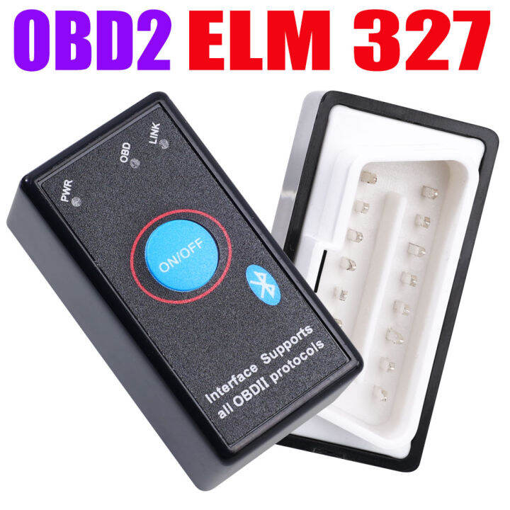 ELM 327 OBD2 Bluetooth V1.5 Car Scanner Code Reader Tester Vehicle Self ...