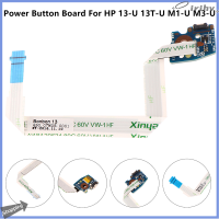 Jianzhanqinl ซ่อมอุปกรณ์เสริม450.07M05สวิตช์บอร์ดพร้อมสายเคเบิลปุ่มเปิด/ปิดไอโฟนแล็ปท็อปรุ่น0001สำหรับ13-U X360 HP 13T-U M1-U TPN-W118 M3-U