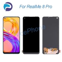 ZZOOI RealMe 8 Pro LCD Display Touch Screen Digitizer Assembly Replacement 6.4" RMX3081 RealMe 8 Pro Screen Display LCD