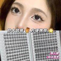 เฟยซี Trilogy of Lazy Eyelashes mo พัดลมขนนกกระจุกเดี่ยวขนตาหนังสือเก็บขนนางฟ้า ~