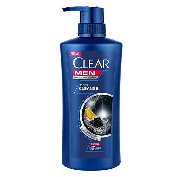 fernnybaby-เคลียร์-clear-แชมพูเคลีย-หัวปั้ม-ยาสระผม-แชมพูสระผม-แชมพูขจัดรังแค-สูตร-เคลียร์แชมพู-สีดำ-ดีพคลีน-390-มล