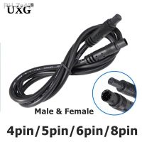 4pin 5P 6P 8PIN male to female video extension AV cable For BMW Atmosphere light reversing rear view lens Tachograph 1m 3m 5m