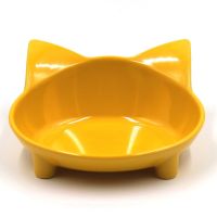[COD] new factory direct supply cute cat melamine bowl pet supplies non-slip