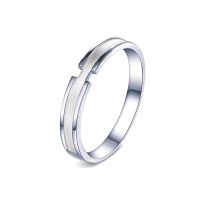 [COD] แหวนหมั้นคู่แหวนสัญญา925แหวนเพชรเงินผู้ชายและผู้หญิงแหวนแต่งงานเครื่องประดับ SQM0
