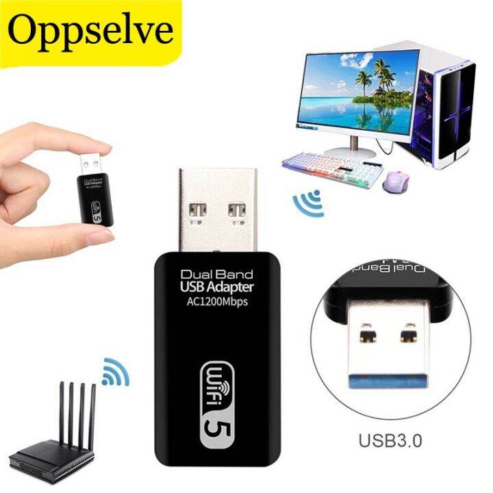 1200Mbps Adapter 5Ghz USB Wifi Adapter USB 3.0 Antenna