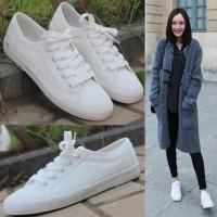 COD DSFGERTGYERE Low Top White Canvas Walking Casual Sneakers Women Flat Shoes