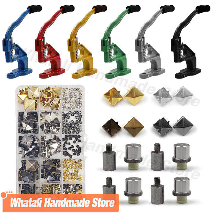 Claw Pyramid Square Rivet Kits Spike Studs Spots Nailhead Mold For Hand