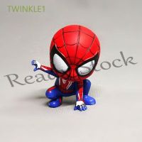 【hot sale】 ✔✵ B09 TWINKLE1 8cm Figurine Model For Kids Toy Figures Spiderman Action Figures Miniatures Anime Kawaii Scultures Cartoon Spiderman Doll Ornaments